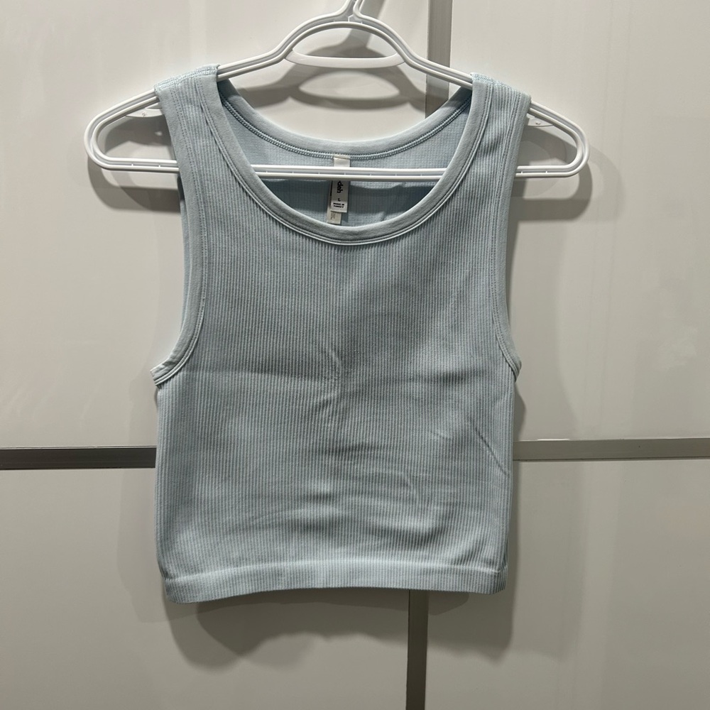Light Blue Sleeveless Top